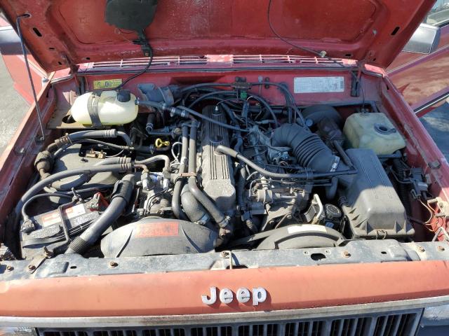 1J4FJ38L3KL502312 - 1989 JEEP CHEROKEE PIONEER RED photo 12