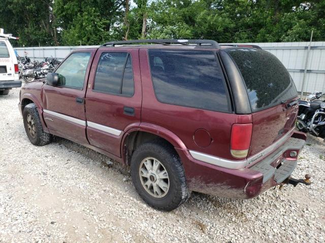 1GKDT13WXY2129396 - 2000 GMC JIMMY / EN BURGUNDY photo 2