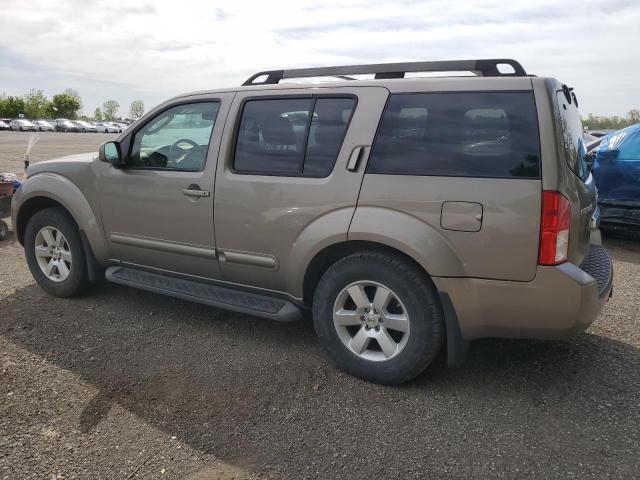 5N1AR18B38C605996 - 2008 NISSAN PATHFINDER S Qəhvəyi foto 2