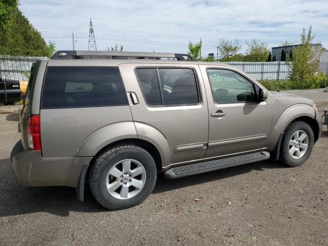 5N1AR18B38C605996 - 2008 NISSAN PATHFINDER S Qəhvəyi foto 3