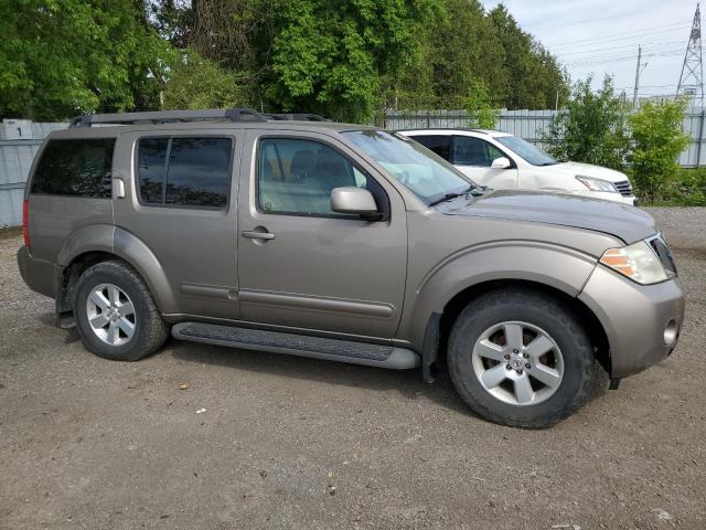 5N1AR18B38C605996 - 2008 NISSAN PATHFINDER S Qəhvəyi foto 4