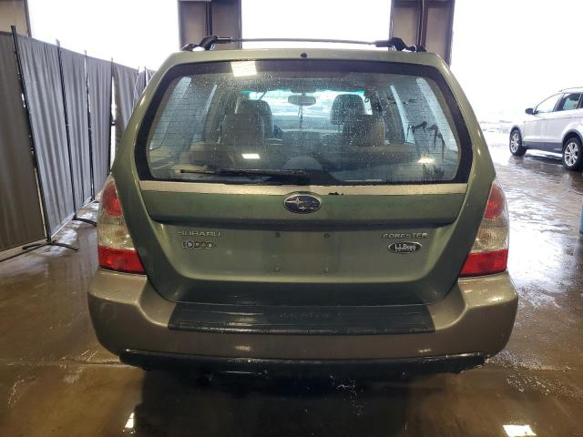 JF1SG67626H738674 - 2006 SUBARU FORESTER 2.5X LL BEAN GREEN photo 6