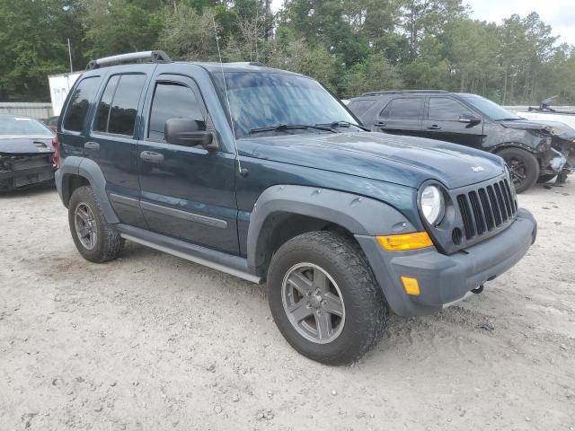 1J4GK38K55W683263 - 2005 JEEP LIBERTY RENEGADE 绿色 照片 4