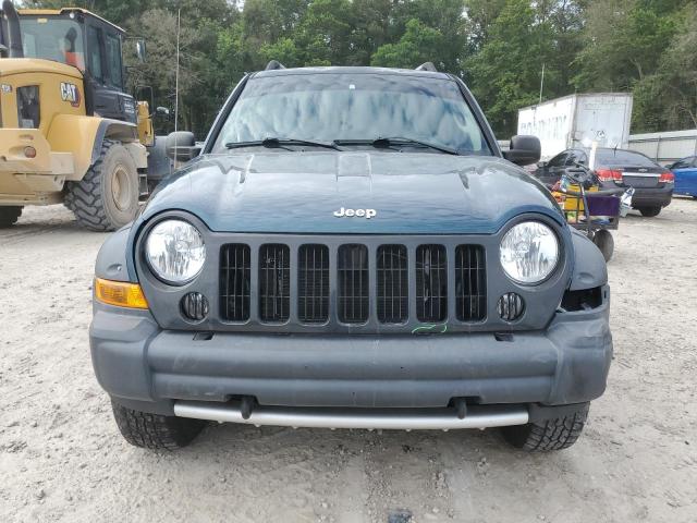 1J4GK38K55W683263 - 2005 JEEP LIBERTY RENEGADE 绿色 照片 5