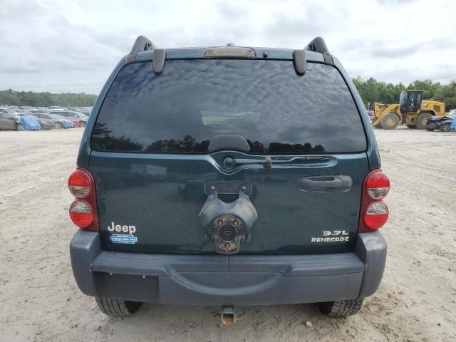 1J4GK38K55W683263 - 2005 JEEP LIBERTY RENEGADE 绿色 照片 6