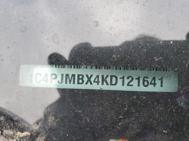 1C4PJMBX4KD121641 - 2019 JEEP CHEROKEE TRAILHAWK BLACK photo 13