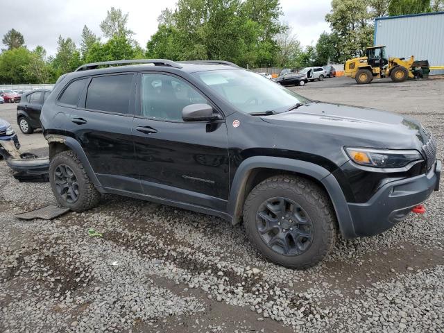 1C4PJMBX4KD121641 - 2019 JEEP CHEROKEE TRAILHAWK BLACK photo 4