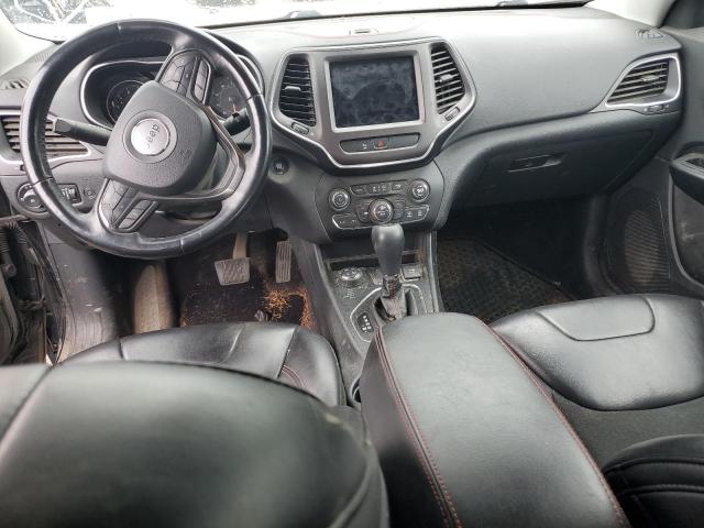 1C4PJMBX4KD121641 - 2019 JEEP CHEROKEE TRAILHAWK BLACK photo 8