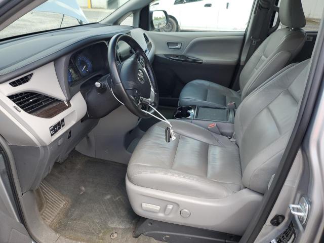 5TDYK3DC2GS731538 - 2016 TOYOTA SIENNA XLE Արծաթագույն լուսանկար 7