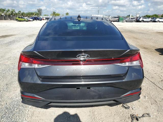 5NPLM4AG7MH037463 - 2021 HYUNDAI ELANTRA SEL BLACK photo 6