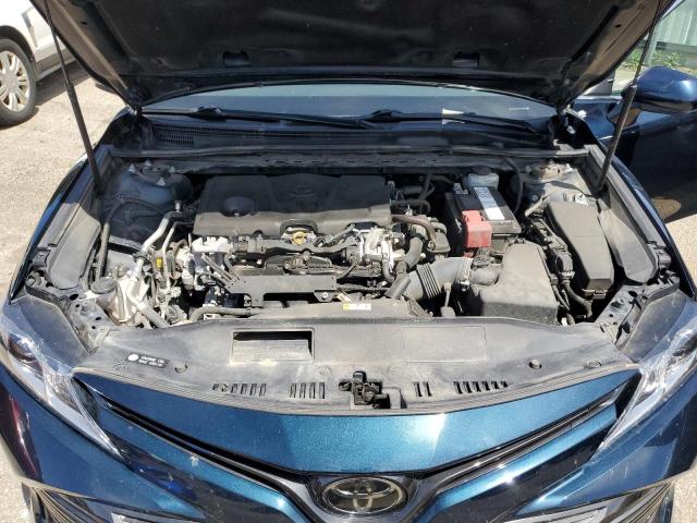 4T1B11HK3KU278934 - 2019 TOYOTA CAMRY L BLUE photo 11