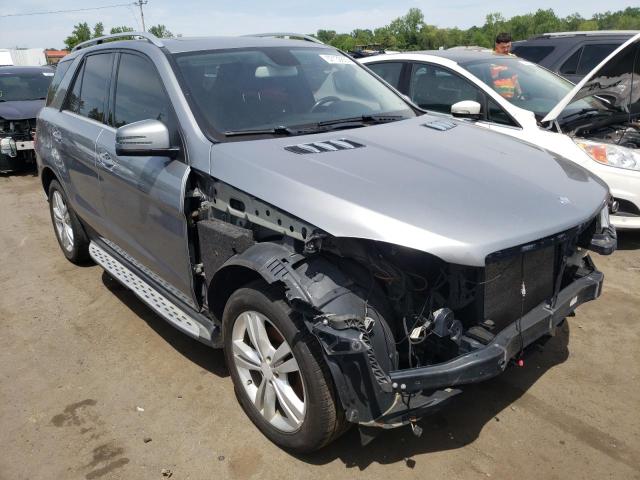 4JGDA5HB2DA238266 - 2013 MERCEDES-BENZ ML 350 4MATIC SILVER photo 4