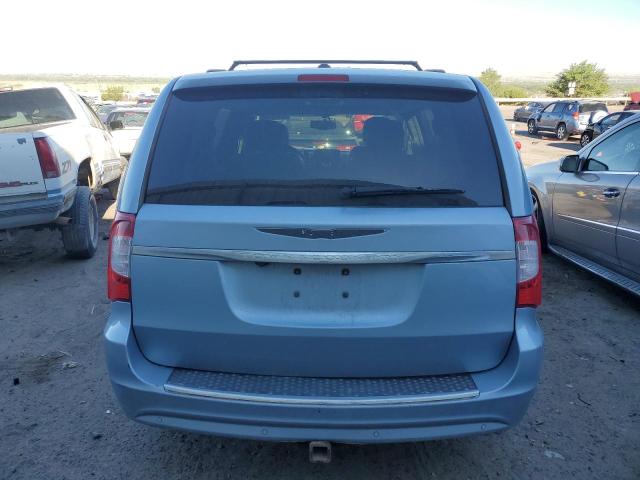 2C4RC1CG3DR569496 - 2013 CHRYSLER TOWN & COU TOURING L BLUE photo 6