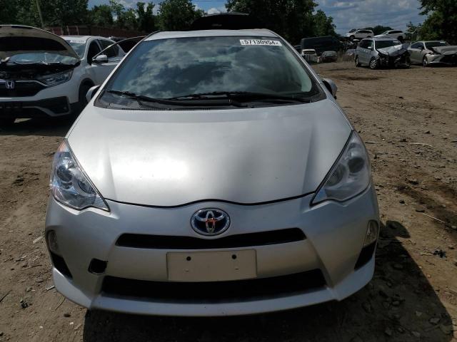 JTDKDTB33D1535507 - 2013 TOYOTA PRIUS C SILVER photo 5