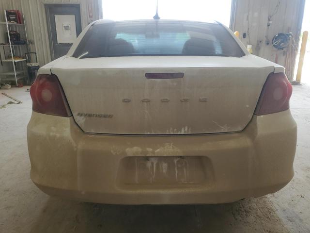 1B3BD4FB9BN556117 - 2011 DODGE AVENGER EXPRESS WHITE photo 6