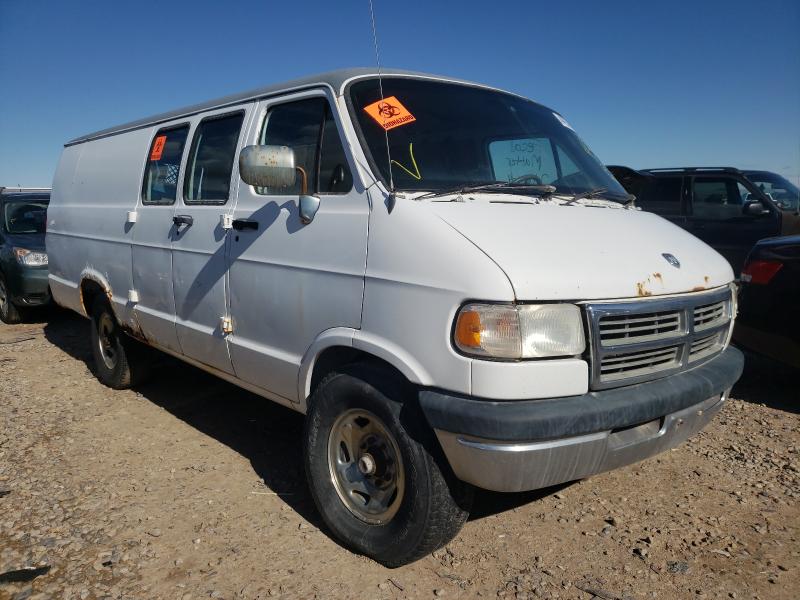 2B7KB31Z8VK517537 - 1997 DODGE RAM VAN B3500 WHITE photo 1