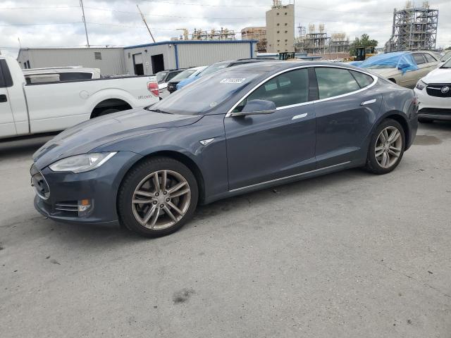 5YJSA1H17EFP57219 - 2014 TESLA MODEL S Boz foto 1