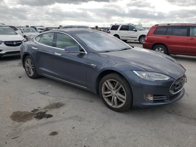 5YJSA1H17EFP57219 - 2014 TESLA MODEL S Boz foto 4