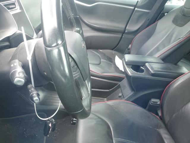 5YJSA1H17EFP57219 - 2014 TESLA MODEL S Boz foto 7