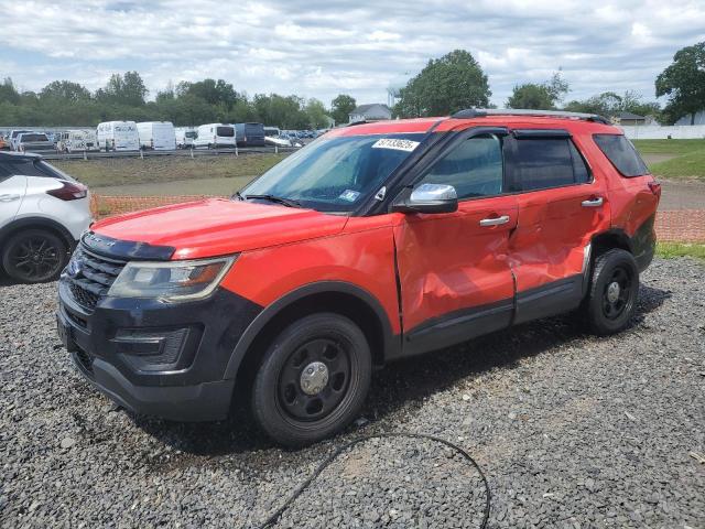 1FM5K8AR9HGC87056 - 2017 FORD EXPLORER POLICE INTERCEPTOR 红色 照片 1