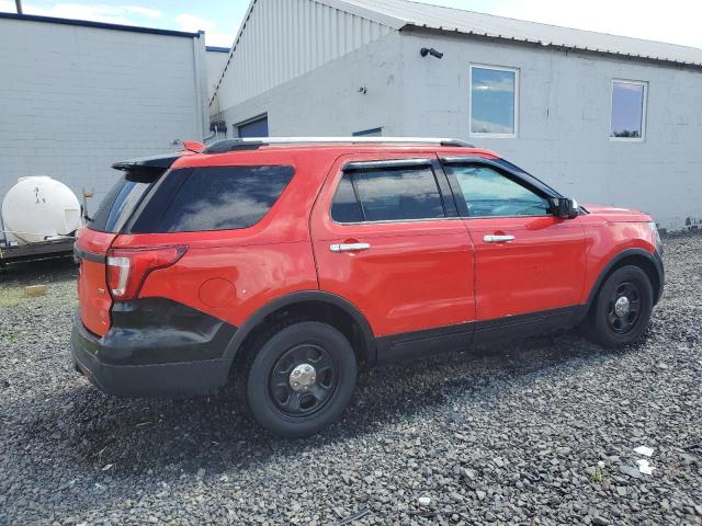 1FM5K8AR9HGC87056 - 2017 FORD EXPLORER POLICE INTERCEPTOR 红色 照片 3