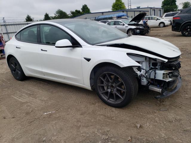 5YJ3E1EA5PF586003 - 2023 TESLA MODEL 3 WHITE photo 4