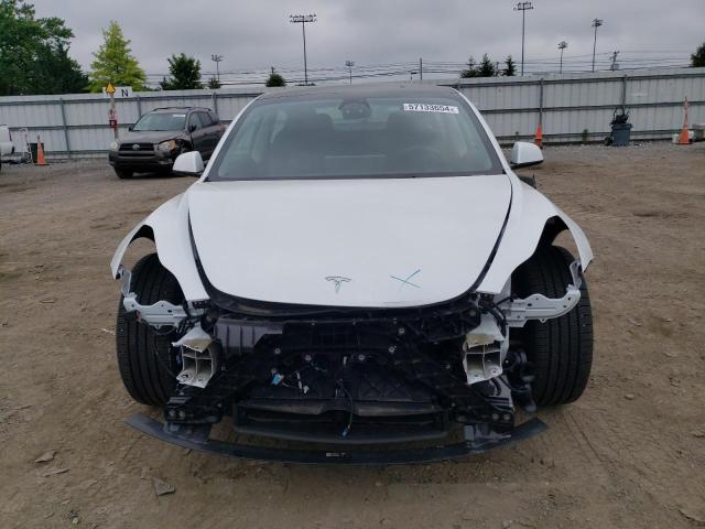 5YJ3E1EA5PF586003 - 2023 TESLA MODEL 3 WHITE photo 5