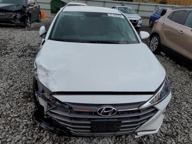 5NPD74LF1KH484187 - 2019 HYUNDAI ELANTRA SE WHITE photo 5