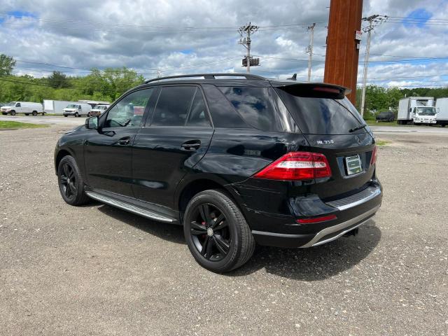 4JGDA5HB2FA501777 - 2015 MERCEDES-BENZ ML 350 4MATIC BLACK photo 3
