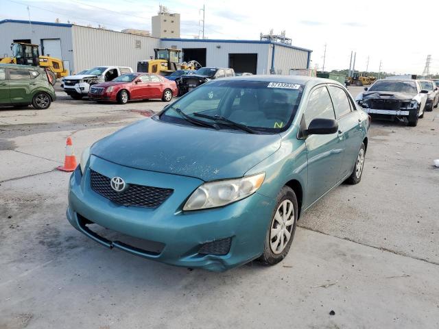 JTDBL40E49J029401 - 2009 TOYOTA COROLLA BASE TEAL photo 2