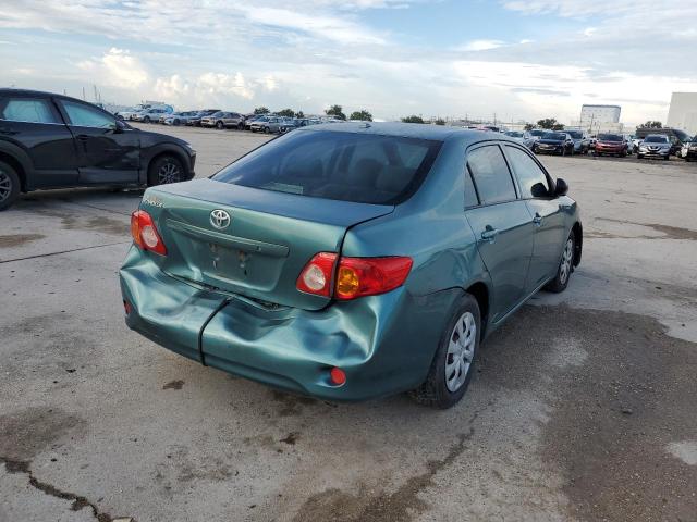 JTDBL40E49J029401 - 2009 TOYOTA COROLLA BASE TEAL photo 4