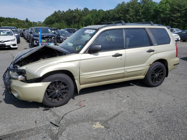 JF1SG65644H747683 - 2004 SUBARU FORESTER 2.5XS Złoty zdjęcie 1
