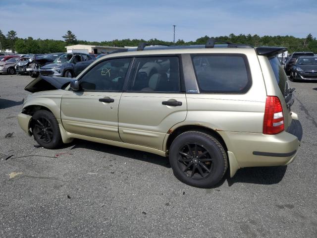 JF1SG65644H747683 - 2004 SUBARU FORESTER 2.5XS Złoty zdjęcie 2