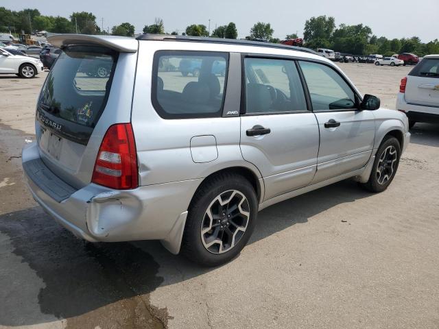 JF1SG65644H711587 - 2004 SUBARU FORESTER 2.5XS ვერცხლისფერი ფოტო 3