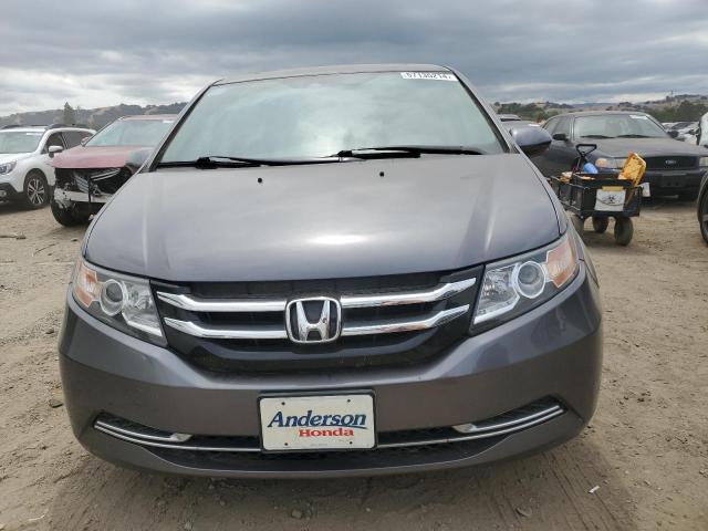 5FNRL5H68GB090417 - 2016 HONDA ODYSSEY EXL GRAY photo 5