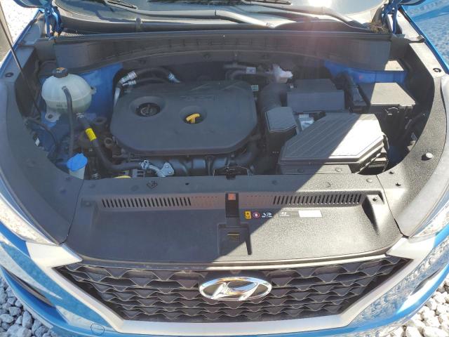 KM8J2CA46KU942272 - 2019 HYUNDAI TUCSON SE BLUE photo 12