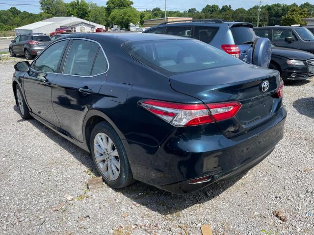 4T1B11HK8JU656860 - 2018 TOYOTA CAMRY L BLUE photo 3