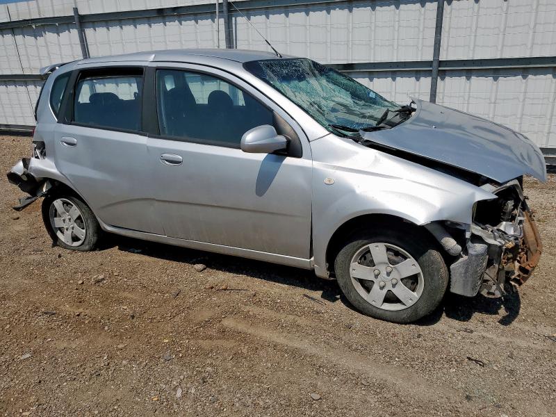 KL1TD66678B254800 - 2008 CHEVROLET AVEO BASE 银色 照片 4