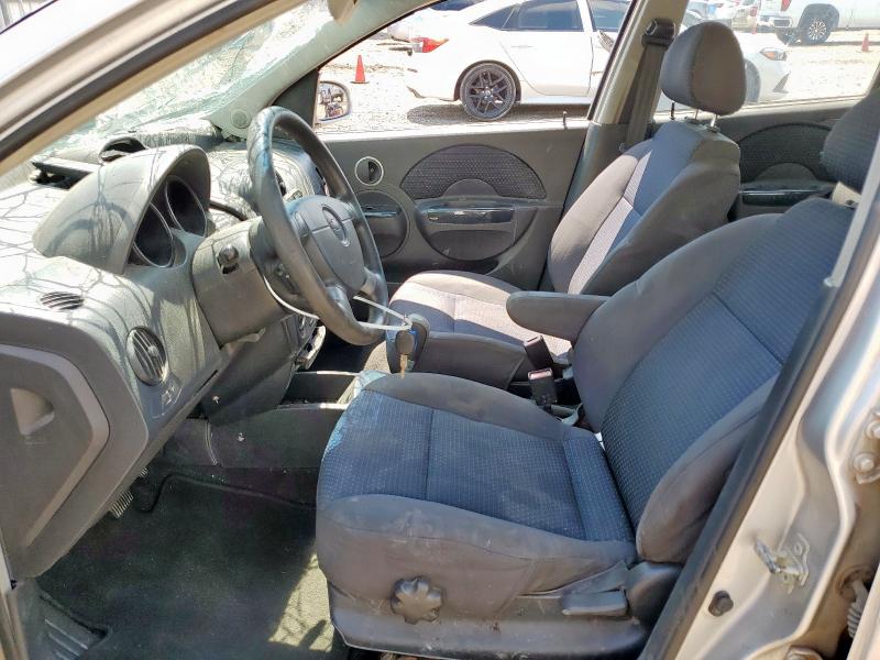 KL1TD66678B254800 - 2008 CHEVROLET AVEO BASE 银色 照片 7