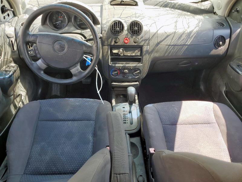 KL1TD66678B254800 - 2008 CHEVROLET AVEO BASE 银色 照片 8