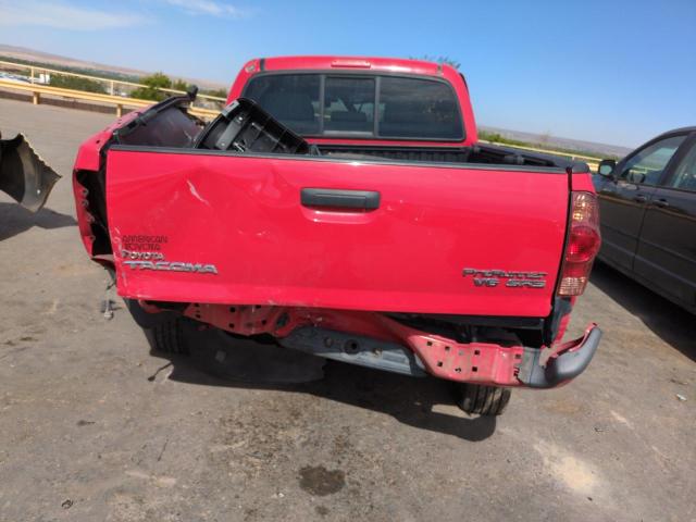 5TEJU62N37Z411889 - 2007 TOYOTA TACOMA DOUBLE CAB PRERUNNER RED photo 6