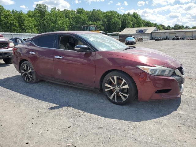 1N4AA6AP7HC414277 - 2017 NISSAN MAXIMA 3.5S BURGUNDY photo 4