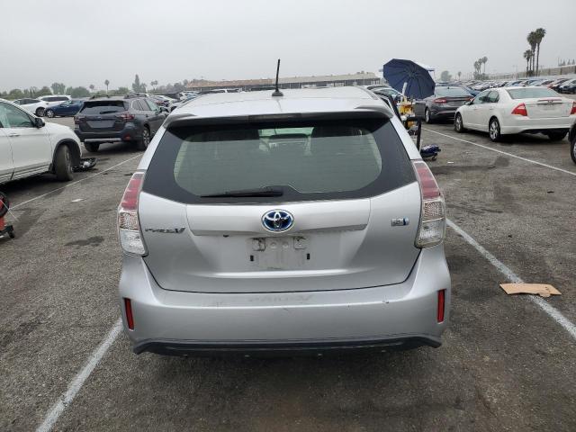 JTDZN3EU6HJ073918 - 2017 TOYOTA PRIUS V SILVER photo 6