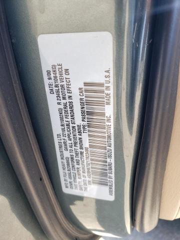 4S3BH675217623490 - 2001 SUBARU LEGACY OUTBACK AWP 绿色 照片 12