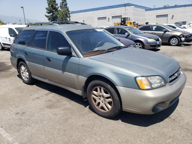 4S3BH675217623490 - 2001 SUBARU LEGACY OUTBACK AWP 绿色 照片 4