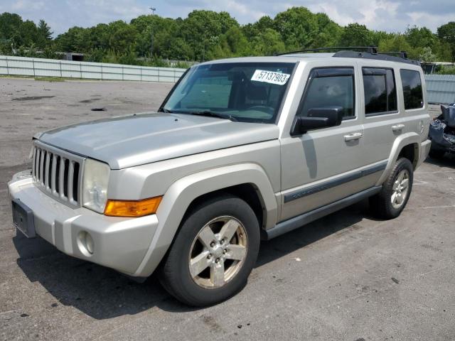 1J8HG48K67C685327 - 2007 JEEP COMMANDER SILVER photo 1