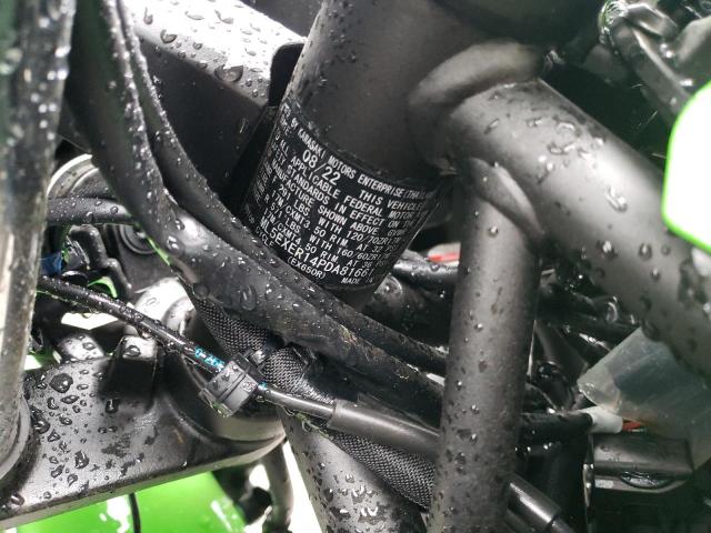ML5EXER14PDA81661 - 2023 KAWASAKI EX650 R GREEN photo 10
