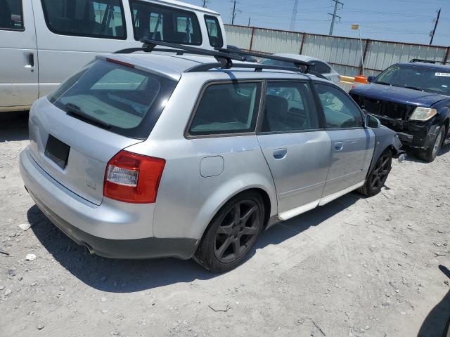 WAUVC68E22A193066 - 2002 AUDI A4 1.8T AVANT QUATTRO SILVER photo 3