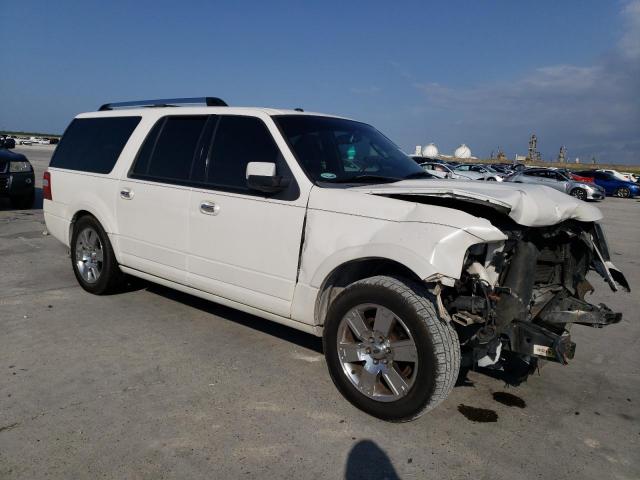 1FMJK1K58AEB71706 - 2010 FORD EXPEDITION EL LIMITED WHITE photo 4