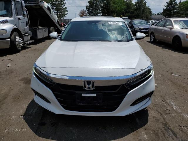 1HGCV1F99JA006760 - 2018 HONDA ACCORD TOURING WHITE photo 5